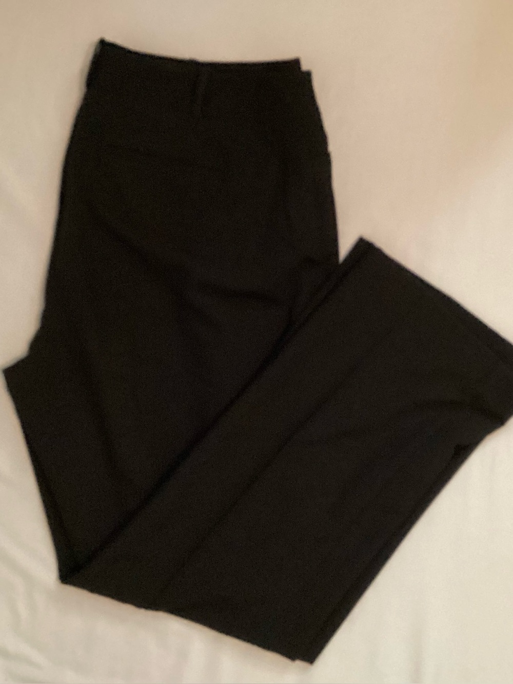 Liz Claiborne Ladies Black Audra Zip Front Dress Pants Size 14